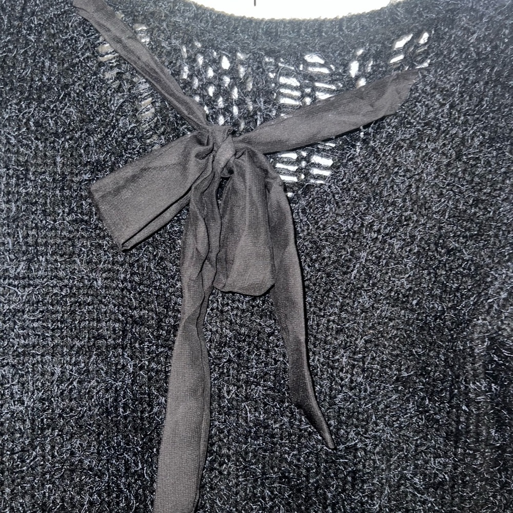 Black leshop boutique sweater. Size S/M Petite